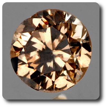 0.02 cts DIAMANT CHAMPAGNE. VVS