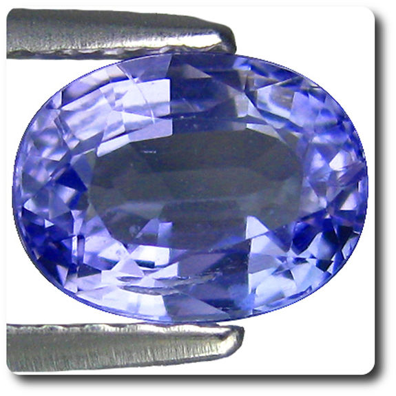1.09 cts TANZANITE BLEU .VVS