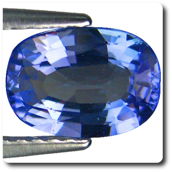 1.14 cts TANZANITE BLEU .VVS