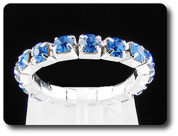 17x3mm Blue Sapphire Ring