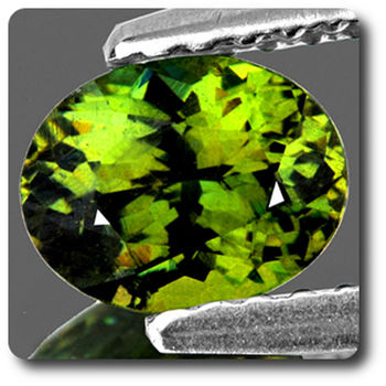 0.92CT. DEMANTOID GARNET. IF