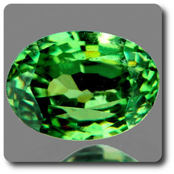 0.58 cts GRENAT DEMANTOIDE . IF