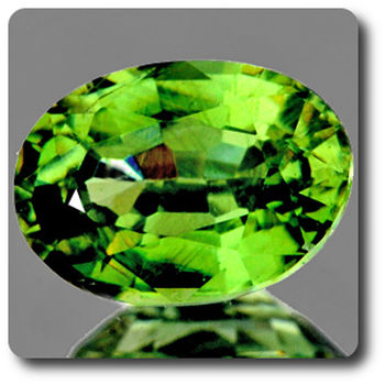 0.57 cts GRENAT DEMANTOIDE . IF