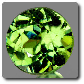 0.33CT.  DEMANTOID GARNET. IF