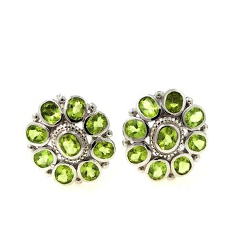BOUCLES D'OREILLE PERIDOT