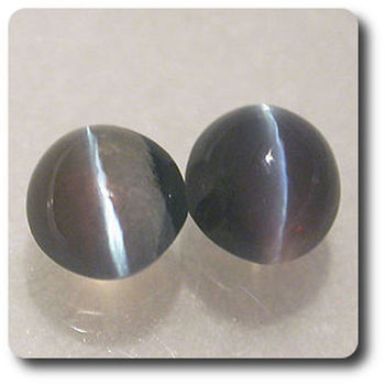 0.51 cts 2 ALEXANDRITE  OEIL DE CHAT