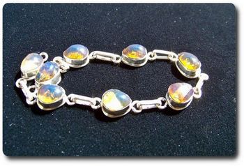 BRACELET AMBRE BLEU