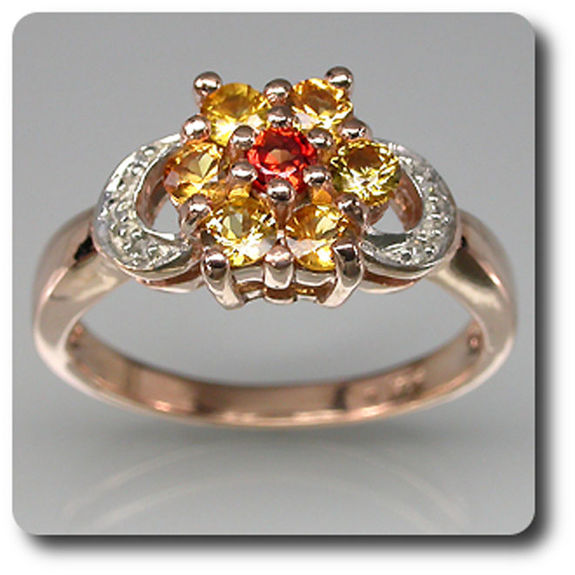 BAGUE SAPHIR & DIAMANT