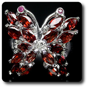 GARNET & RUBY RING
