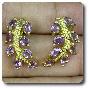 AMETHYST EARRINGS