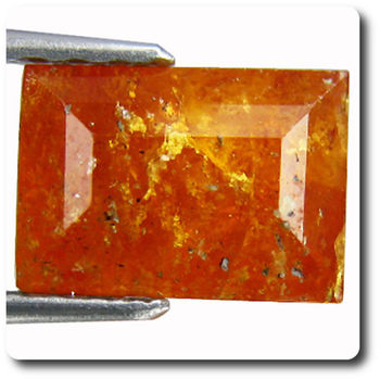 2.17 cts CLINOHUMITE ORANGE. SI1