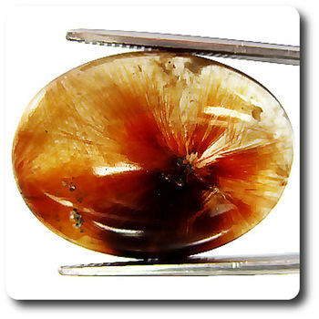 24.45 cts QUARTZ RUTILE. VVS