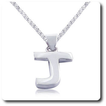 PENDENTIF LETTRE " J "