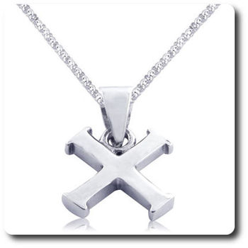 Alphabet "X" Pendant