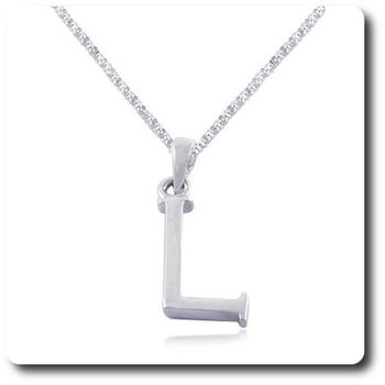 PENDENTIF LETTRE " L "