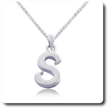 PENDENTIF LETTRE " S "