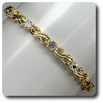 BRACELET SAPHIR & DIAMANT