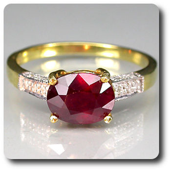 RUBY & DIAMOND RING