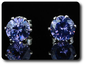 BOUCLES D'OREILLE AMETHYSTE