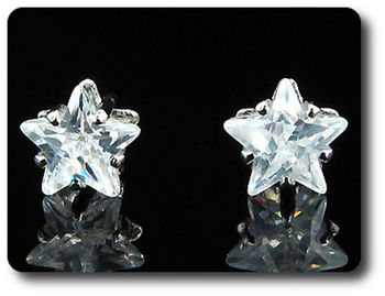 BOUCLES D'OREILLE DIAMANT CZ