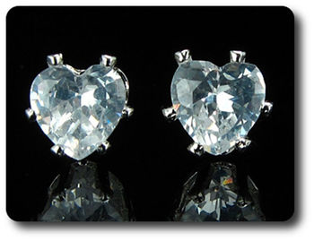 BOUCLES D'OREILLE DIAMANT CZ