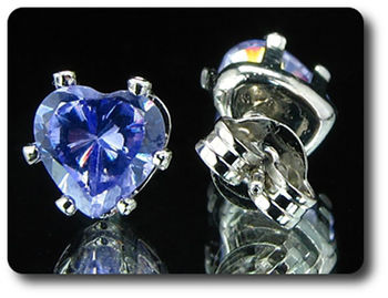 BOUCLES D'OREILLE AMETHYSTE