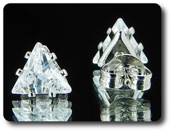 BOUCLES D'OREILLE DIAMANT CZ