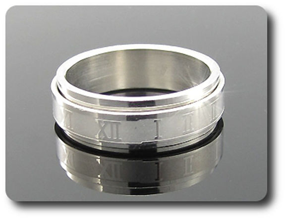 BAGUE HOMME MOTIF ROMAIN