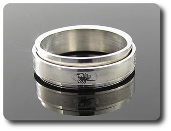 BAGUE HOMME MOTIF SCORPION