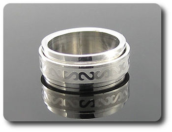 BAGUE HOMME MOTIF INDIEN