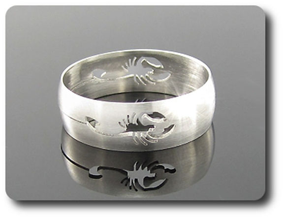 BAGUE HOMME MOTIF SCORPION