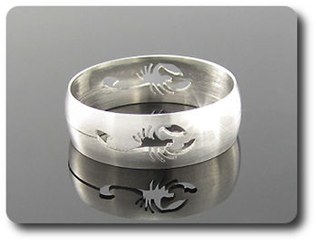 BAGUE HOMME MOTIF SCORPION