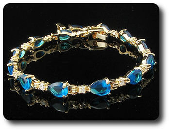 BRACELET SAPHIR BLEU