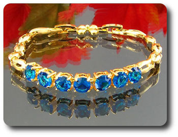 BRACELET SAPHIR BLEU