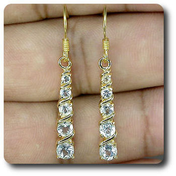 BOUCLES D'OREILLE TOPAZE