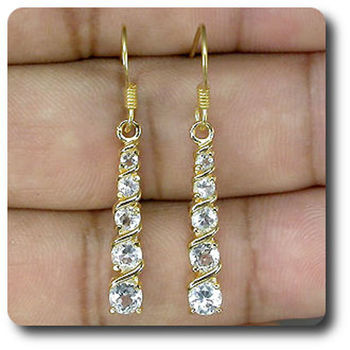 BOUCLES D'OREILLE TOPAZE