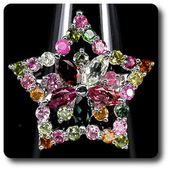BAGUE TOURMALINE