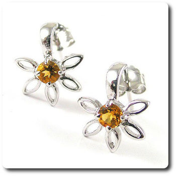 CITRINE EARRINGS