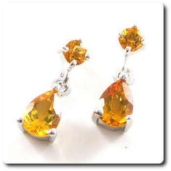 CITRINE EARRINGS