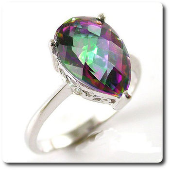 BAGUE TOPAZE MYSTIC