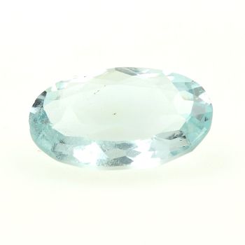 3.84CT. NATURAL BLUE AQUAMARINE. VVS