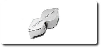 Double Loupe pliable 10X 20X