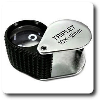 Loupe pliable Triplet 10x