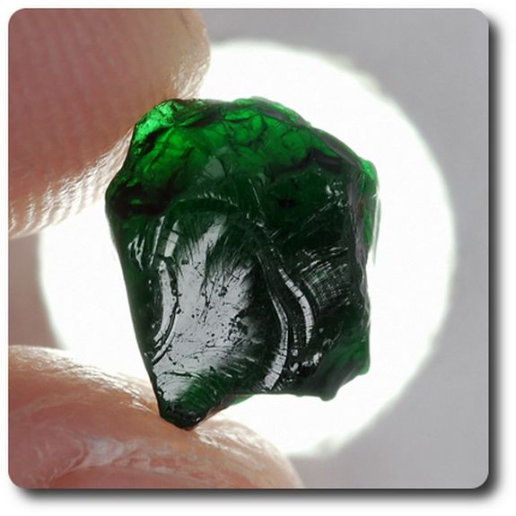 3.1 carats CRISTAL DE TOURMALINE CHROME