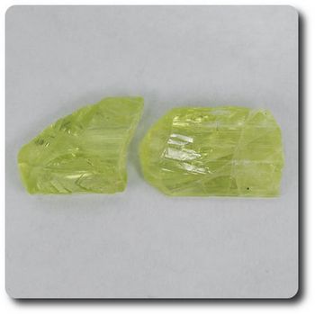 5.01 cts 2 pcs. CHRYSOBERYL CRYSTAL