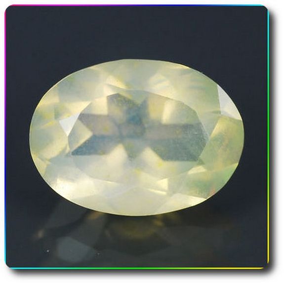 0.58 CT.  NATURAL MULTICOLOR OPAL