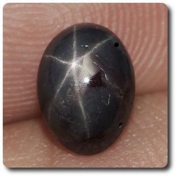 1.75 cts RUBIS ETOILE VIOLET ROUGE