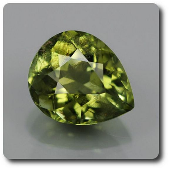 0.88 CT. GREEN TOURMALINE . SI2