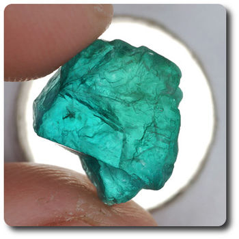 9.96 carats CRISTAL D'APATITE