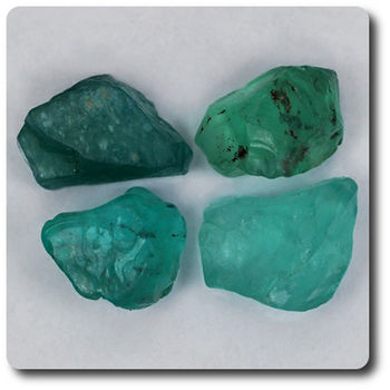 10.7 cts 4 pcs. APATITE CRYSTAL